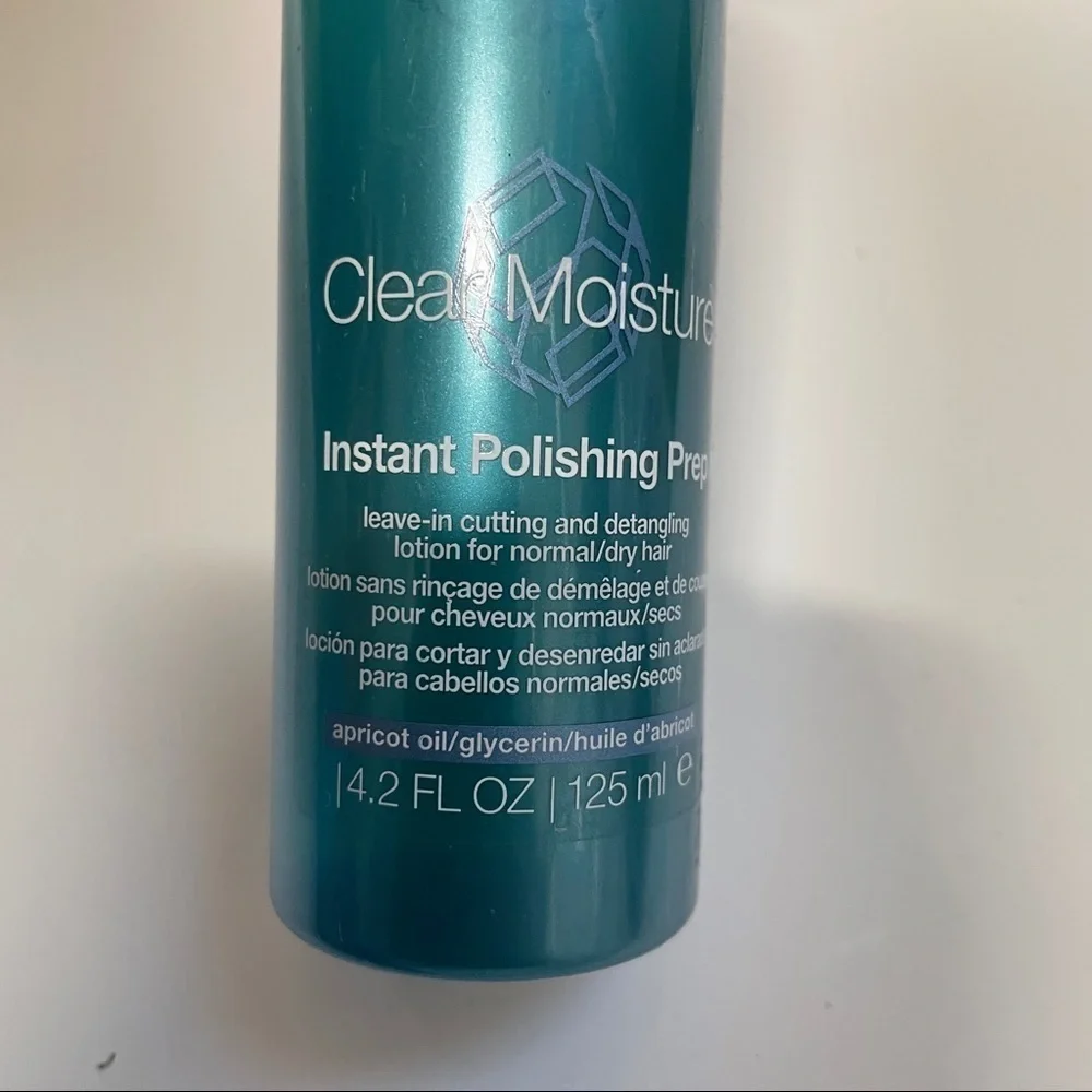 Redken Clear Moisture Leave in Instant Polishing Prep Cutting and Detangling HTF